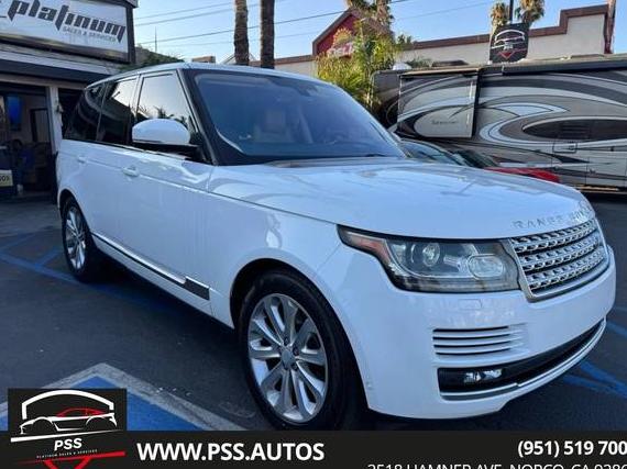 LAND ROVER RANGE ROVER 2016 SALGS2KF4GA258668 image LAND ROVER RANGE ROVER 2016 SALGS2KF4GA258668 image